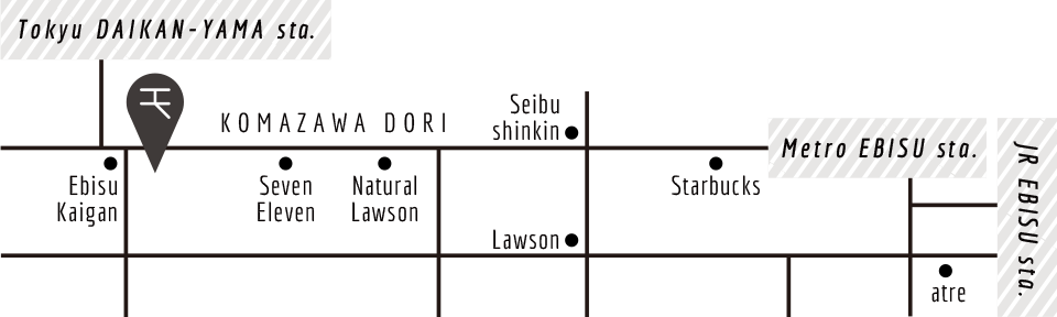 所在地の地図